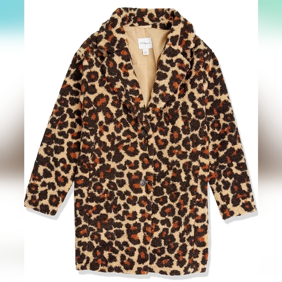 Women's Teddy Bear Fleece Oversized-Fit Lapel Jacket - Picture 4 of 6